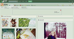 Desktop Screenshot of allway.deviantart.com