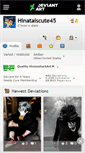 Mobile Screenshot of hinataiscute45.deviantart.com