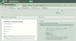 Desktop Screenshot of hollowshirosaki413.deviantart.com
