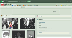 Desktop Screenshot of magik-world.deviantart.com