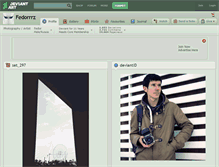 Tablet Screenshot of fedorrrz.deviantart.com