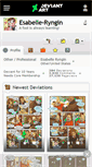 Mobile Screenshot of esabelle-ryngin.deviantart.com