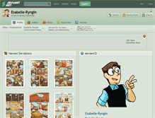 Tablet Screenshot of esabelle-ryngin.deviantart.com