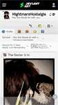 Mobile Screenshot of nightmarenostalgia.deviantart.com