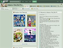 Tablet Screenshot of makarov-fairytail-fc.deviantart.com