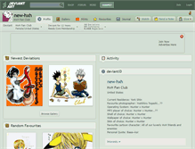 Tablet Screenshot of new-hxh.deviantart.com