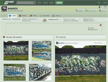 Tablet Screenshot of anteiichi.deviantart.com