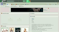Desktop Screenshot of akuro.deviantart.com
