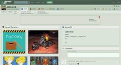 Desktop Screenshot of 45514518.deviantart.com