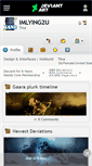 Mobile Screenshot of imlying2u.deviantart.com