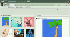 Desktop Screenshot of chaose37.deviantart.com