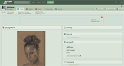 Desktop Screenshot of jairbace.deviantart.com