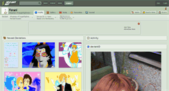 Desktop Screenshot of ferani.deviantart.com