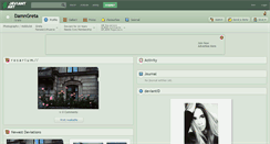 Desktop Screenshot of damngreta.deviantart.com