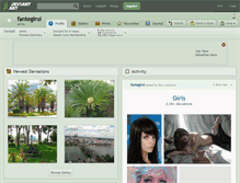 Tablet Screenshot of fantegirol.deviantart.com
