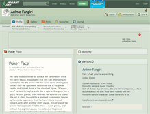 Tablet Screenshot of anime-fangirl.deviantart.com