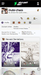 Mobile Screenshot of mute-chaos.deviantart.com