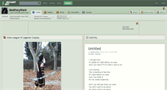 Desktop Screenshot of deathscythe4.deviantart.com