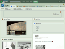 Tablet Screenshot of birgan.deviantart.com