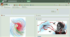 Desktop Screenshot of lexago.deviantart.com