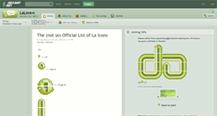 Desktop Screenshot of lalove.deviantart.com