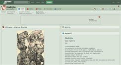 Desktop Screenshot of kiraenjho.deviantart.com