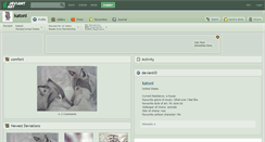 Desktop Screenshot of katoni.deviantart.com