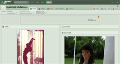 Desktop Screenshot of deadweightsnballoons.deviantart.com