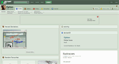 Desktop Screenshot of elphion.deviantart.com