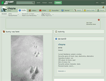 Tablet Screenshot of choyna.deviantart.com