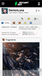 Mobile Screenshot of demonluna.deviantart.com
