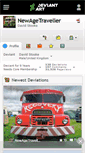 Mobile Screenshot of newagetraveller.deviantart.com