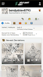Mobile Screenshot of bendystraw8793.deviantart.com