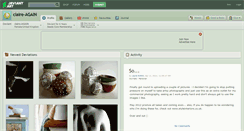 Desktop Screenshot of claire-again.deviantart.com
