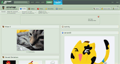 Desktop Screenshot of annamage.deviantart.com