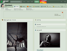 Tablet Screenshot of himenami.deviantart.com