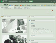 Tablet Screenshot of 3vct-3.deviantart.com