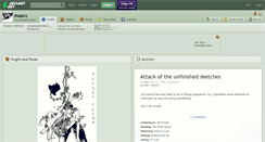 Desktop Screenshot of maaru.deviantart.com