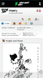 Mobile Screenshot of maaru.deviantart.com