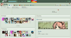 Desktop Screenshot of hi-chu.deviantart.com