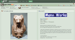 Desktop Screenshot of manx-works.deviantart.com