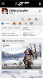 Mobile Screenshot of calipsocosplay.deviantart.com