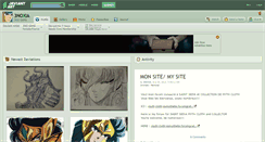 Desktop Screenshot of 3noxia.deviantart.com