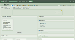 Desktop Screenshot of kiba13222.deviantart.com
