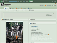 Tablet Screenshot of liquidpanda.deviantart.com