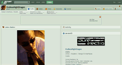 Desktop Screenshot of endlessnightdragon.deviantart.com
