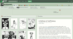 Desktop Screenshot of davidmarquez.deviantart.com
