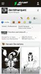 Mobile Screenshot of davidmarquez.deviantart.com