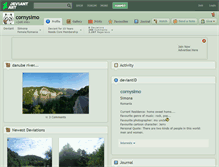 Tablet Screenshot of cornysimo.deviantart.com
