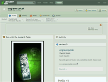 Tablet Screenshot of engraverpetak.deviantart.com